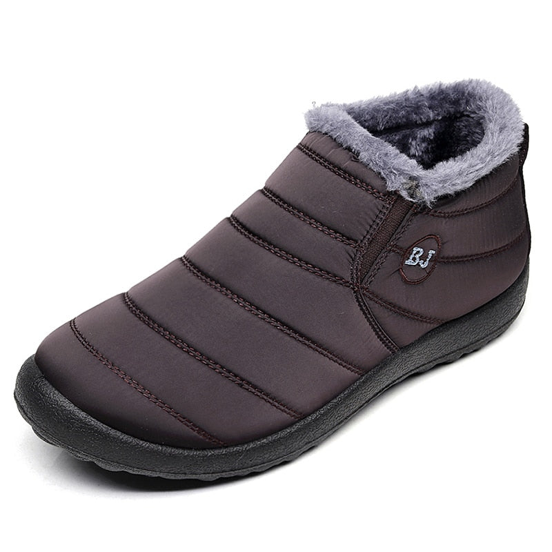 Bota De Inverno Aveludada - Confort Plus.