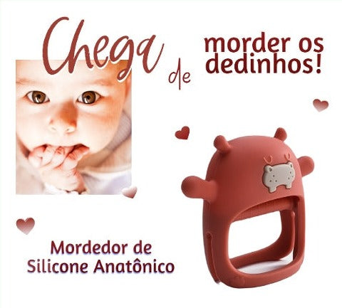 Mordedor Infantil Hippo Super Higiênico